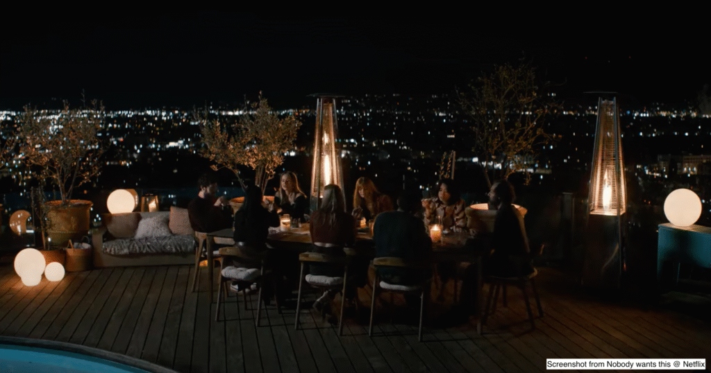 Screenshot from Nobody wants this @ Netflix